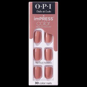 Kiss OPI x inPRESS Color "Dulce de Leche" Press-On Manicure Set